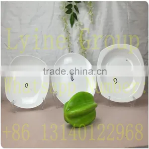 Ceramic Material and Dishes & Plates Dinnerware Type Clear Glass Square Plates thumbnail-1