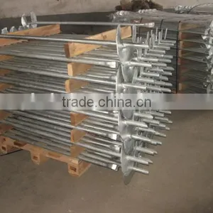 Galvanized Screw Steel Plate Helix Ground Anchor thumbnail-2