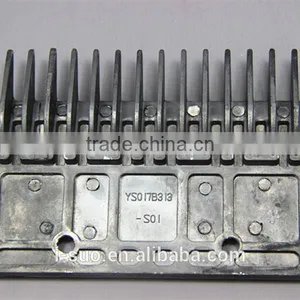 Wholesale 14 Teeth Aluminium Alloy Comb Plate for Escalator thumbnail-2