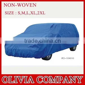 Blue Coated Newly uv Hail Sun Protection Covers for Cars Plastic Car Cover thumbnail-2