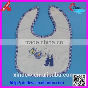Cotton Terry Embroidery Bib thumbnail-1