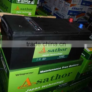12V60AH 55D26R(N60MF) Calcium Sealed Maintenance Free MF Automobile Car Battery for Starting. thumbnail-2