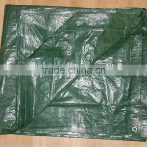 90g/m2 Olive Green PE Tarpaulins thumbnail-1