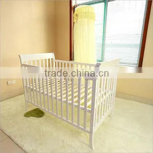 Timber Sleigh Baby Cot Bed 3 in 1 thumbnail-1