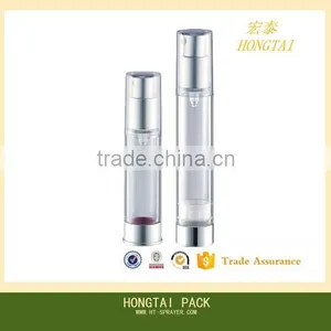 Plastic High Quality Golden Color Cosmetic Plastic Airless Pump Bottle thumbnail-5