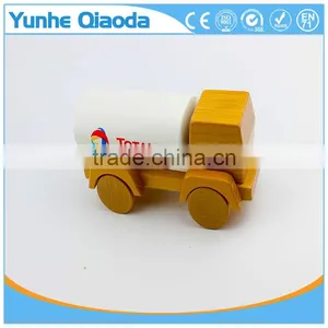 Wood Toys Oil Tank Toy for Kids,Education City Games Wooden Car Model Toy thumbnail-2