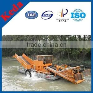 Best Selling Dredger/water Hyacinth & Reed Cutting Ship/floating Garbage Cleaning Boat/ships for Sale thumbnail-1