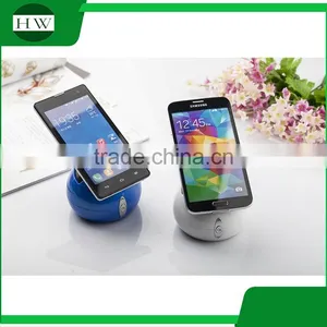 Ball Shape Anti Gravity Mobile Phone Sucker Stand Holder Sound Box Mini Portable Wireless Bluetooth Speaker thumbnail-1
