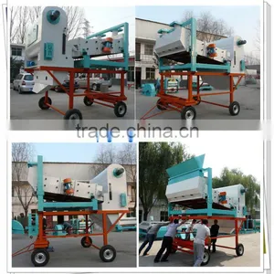 China High Efficience Mobile Cycle Winnowing Cleaning Sieve for Selling Well thumbnail-2