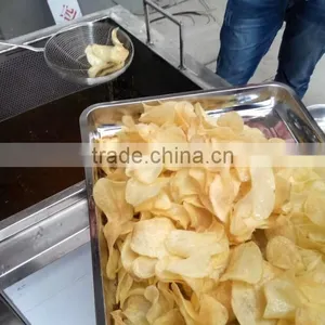 Sweet Potato Banana Plantain Chips Crisps Cutting Machine Slicing Machine thumbnail-3