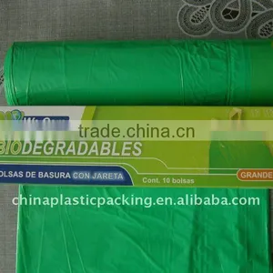 PE Plastic Drawstring Trash Garbage Bag thumbnail-3