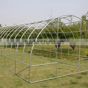Reinforced 6x3x2M Galvanized Steel Frame Polytunnel Greenhouse thumbnail-1