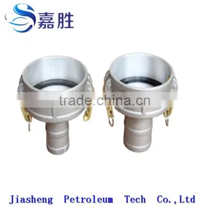 Aluminum Camlock Quick Coupling Reducing Female Coupler x Hose Shank thumbnail-2