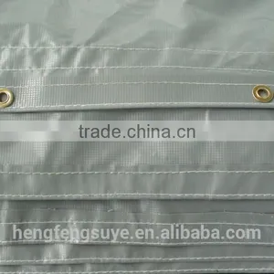 PVC Laminated Tarpaulin for Tent, Inflatable Boat Waterproof Fabric thumbnail-4
