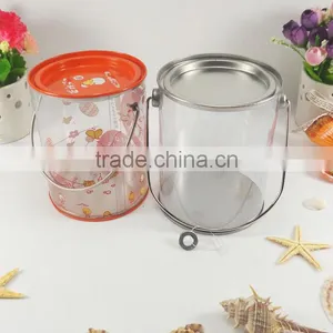 Small Candy Pails Pvc Pails thumbnail-1