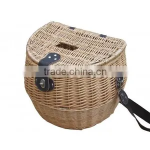 Wholesale Willow Wicker Fishing Holder Basket thumbnail-1