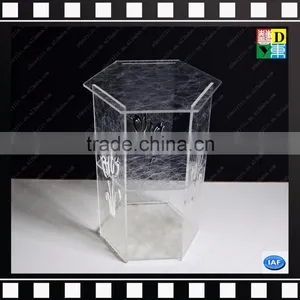 High Quality Transparent Display Stand Holder Custom Acrylic Clear Coffee Table thumbnail-2