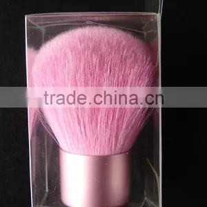 Hot Sale Pink Synthetic Hair Kabuki Brush thumbnail-1