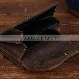 New Products Cowhide Men Genuine Leather Wallet thumbnail-6