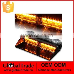 12V 16LED Car Auto Truck LED Beacon Emergency Recovery Flashing Warning Strobe Light Amber Red Blue White Mix A1916 thumbnail-1