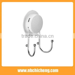 Wall Mounted Bathroom Shower Hook Plastic Bath Hooks thumbnail-1