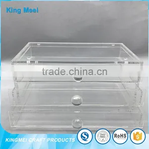 2017 Custom High Quality Acrylic Drawer Cosmetic Display thumbnail-3