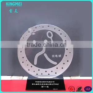 China Fun New Design K9 Crystal Cup Acrylic Souvenir With Earth Model thumbnail-2