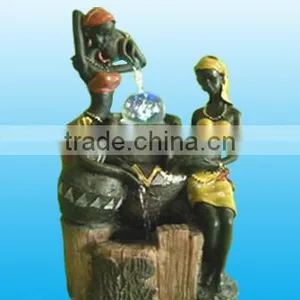 Polyresin Resin Battery Operated Outdoor Water Fountains thumbnail-1