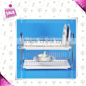 Kitchen Hanging Stainless Steel Wall Mounted Dish Drying Rack thumbnail-1