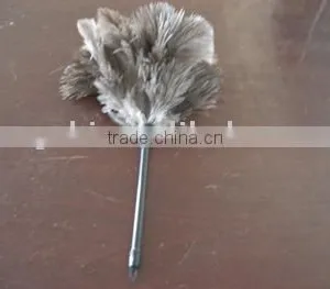 Small Plastic Handle OSTRICH Feather DUSTER thumbnail-1