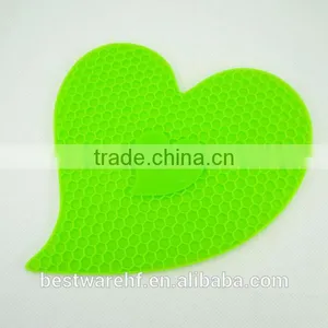 FDA Hight Quality Heart Shape Silicone Mats thumbnail-4