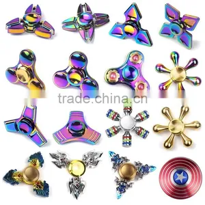 2017 Rainbow Easy Carry Anxiety Relief Reduce Stress Finger Fidget Spinner thumbnail-3