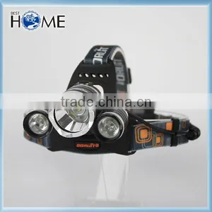 Adjustable Lamp Holder 6000 Lumen L2 LED Headlamp Waterproof 3 Light 3 Light Led Headlamp thumbnail-5