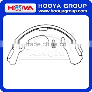 China Best Saling High Performance Semi Metal Ceramic Rear Brake Shoes ,4PCS/SET thumbnail-1