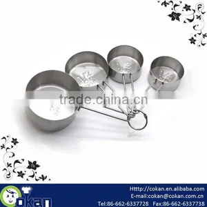 4pcs Stainless Steel Measuring Cup Set CK-S069 thumbnail-1