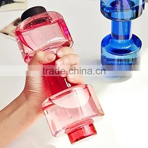 Eco Friendly Dumbbell Cup Water Bottle thumbnail-2