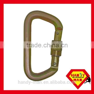 2200SG Square Steel D Screw Gate Opening Cheap Rescue Carabiner thumbnail-1