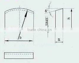 Hard Alloy Products for Processing Tools of Buliding Materials--To Mount Starters thumbnail-1
