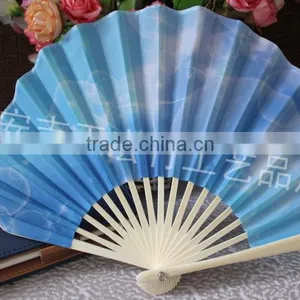 Bamboo Foldable Fan Wholesale thumbnail-4