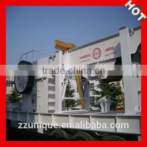 Large Production Mobile Crusher With Wide Adjustment Range for Sale thumbnail-1