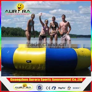 Hot Sale Water Park Inflatable Water Trampoline Inflatable Floating Island for Sale thumbnail-1