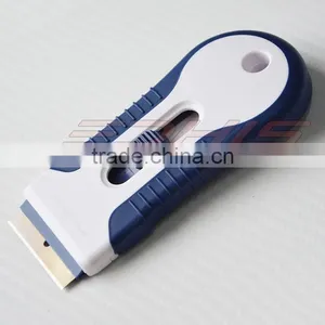 Pipe Scraper /plastic Floor Squeegee / Cutter Blade Knife / Rubber Putty Knife thumbnail-1