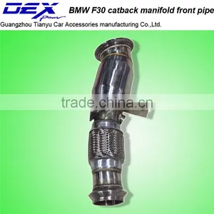 Stainless Steel Exhaust Catback for BM F30 W thumbnail-1