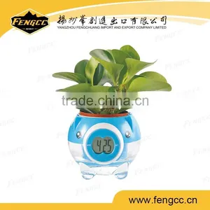 2016 Plant Eco Friendly Clock for Office Desktop Decorative thumbnail-2