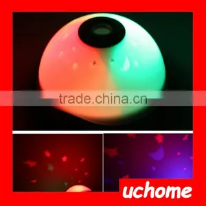 UCHOME LED Color Change Magic Projection Projector Alarm Clock thumbnail-1