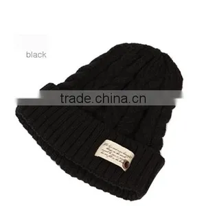 Han Edition of Autumn Winter Knitting Hat With Thick Warm Bonnet Hat thumbnail-1