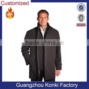 Men's Black Convertible Microfiber Jacket thumbnail-1