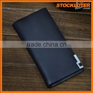 High Quality Cheap Price Order Cancelled Shipment Men PU Wallet Stock Wholesale thumbnail-2
