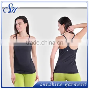 2016 Loose Yoga Top Cotton Nylon Material With High Quality thumbnail-2