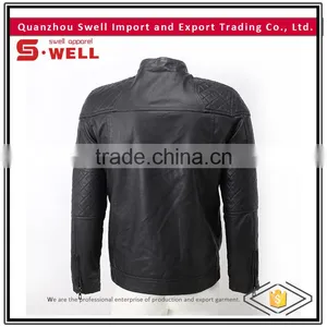 2016 Wholesale Fashion Custom Men pu Motorbike Jacket thumbnail-2